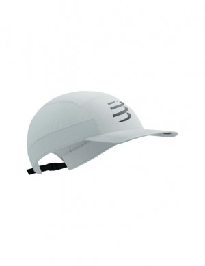 Férfi Compressport 5 Panel Light Cap Sapkák Fehér | JFNUKLC-32