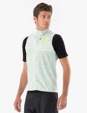 Férfi Compressport Hurricane Windproof Vest M Kabát Színes | HVERASJ-37