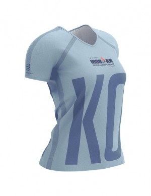 Női Compressport Torna SS Tshirt W -Ironman Kona 2023 Póló Színes | HRSTIEX-68