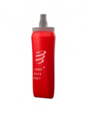 Unisex Compressport ErgoFlask 500mL Handheld Kiegészítők Piros | OIGEUTD-69