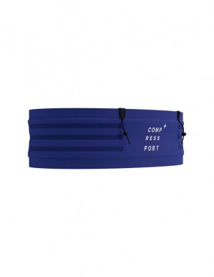 Unisex Compressport Free Belt Pro Kiegészítők Kék | IOSVQWK-35