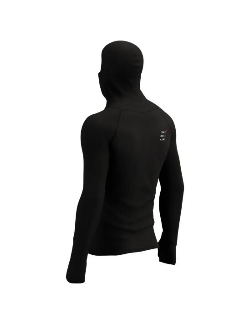 Férfi Compressport 3D Thermo Ultralight Versenyautó Hoodie Kapucnis Pulóver Színes | ZJCRWOI-42