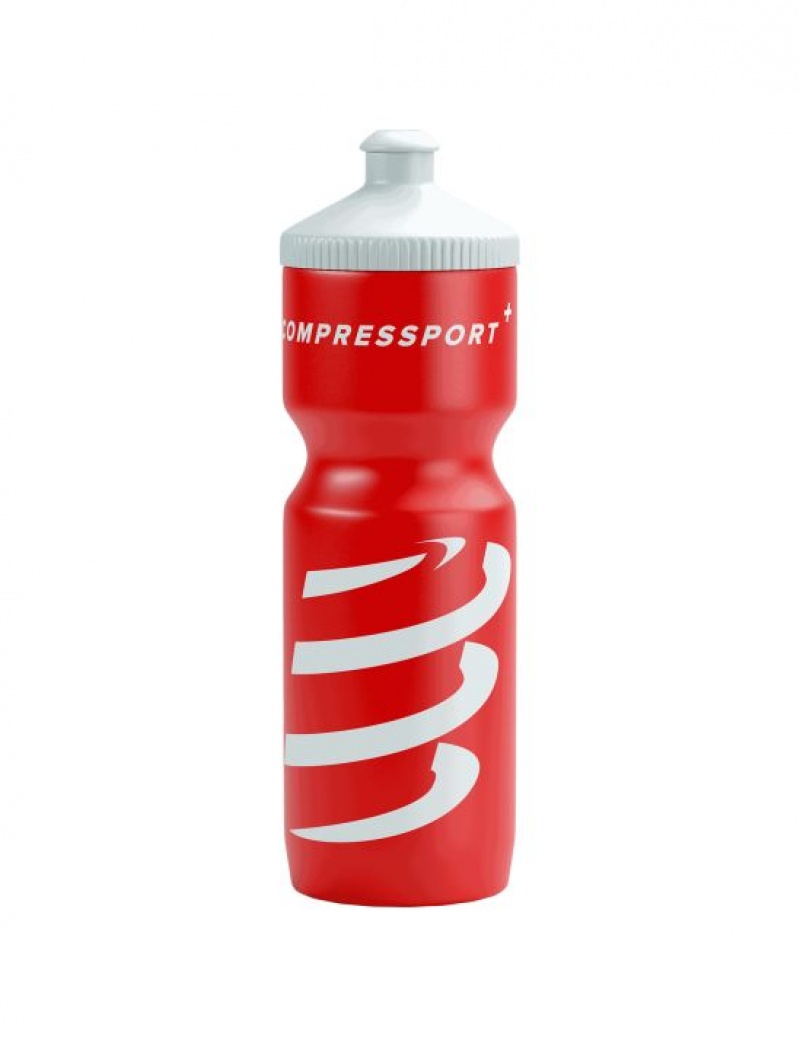 Férfi Compressport Cycling Bottle Hydration Hátizsák Piros | EUKMWAG-52