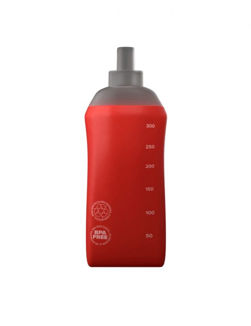 Férfi Compressport ErgoFlask 300mL red Hydration Hátizsák Piros | MQHZBRO-78