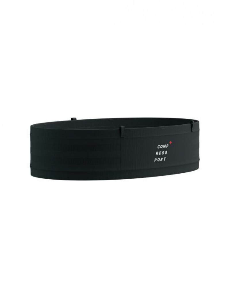 Férfi Compressport Free Belt Mini Övtáska Fekete | FSJHRCQ-02