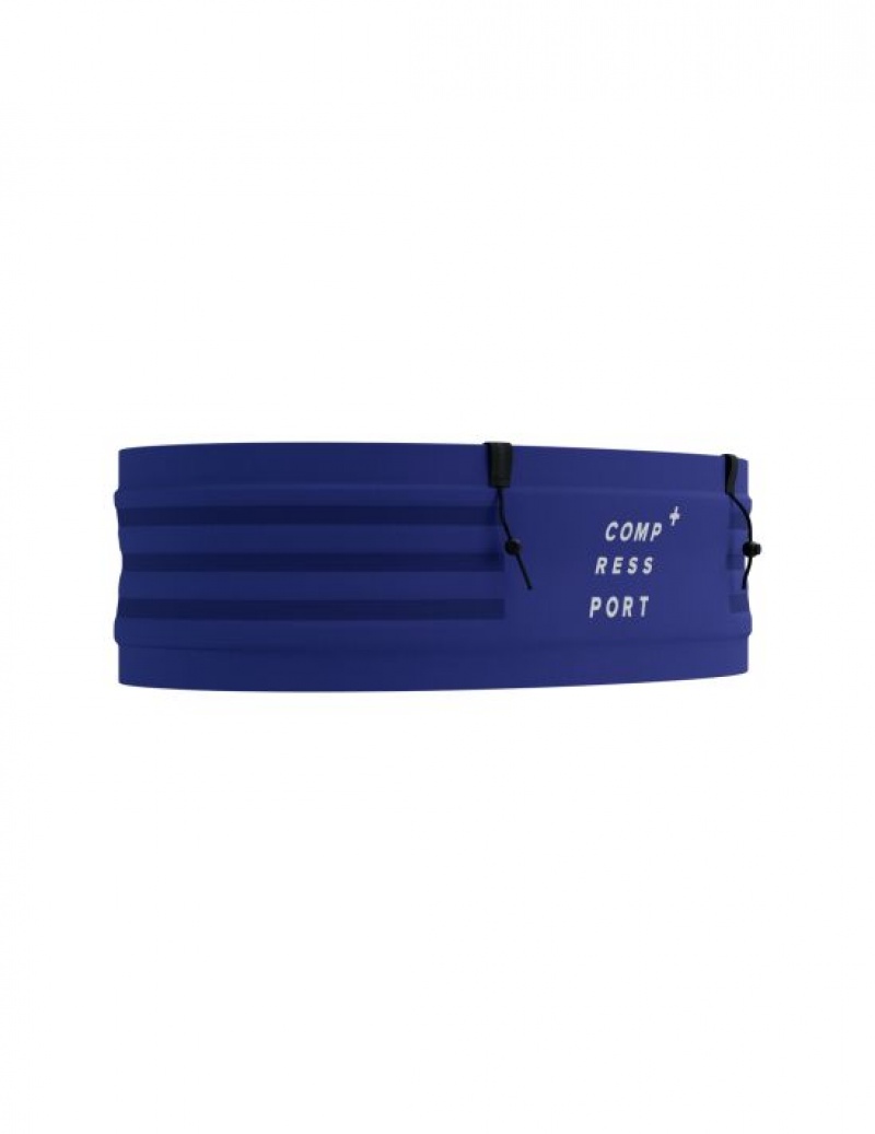 Férfi Compressport Free Belt Pro Övtáska Kék | EPWKTYH-31