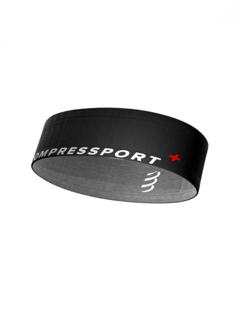 Férfi Compressport Free Belt Övtáska Fekete Szürke | SYNKTAR-86