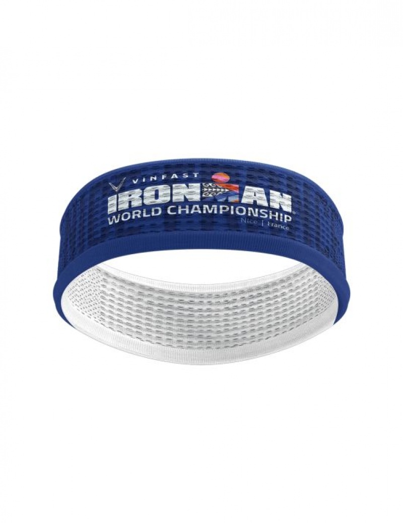 Férfi Compressport Headband On/Off-Ironman Nice 2023 Fejpánt Színes | KLZONGR-59