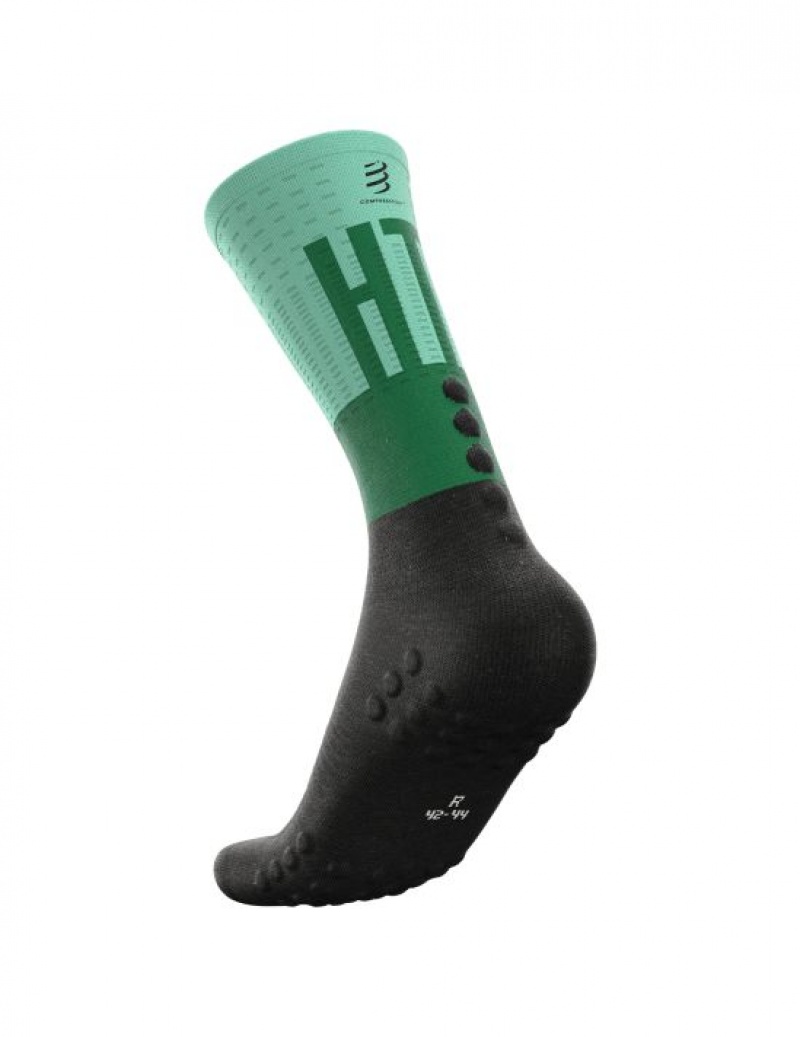 Férfi Compressport Mid Compression Socks Futózokni Színes | GZUIRAJ-67