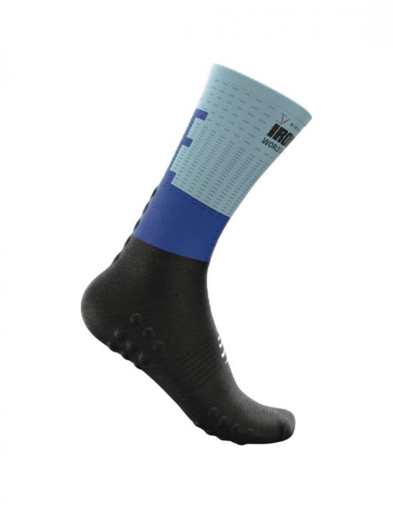 Férfi Compressport Mid Compression Socks Futózokni Színes | CHUPNFD-36