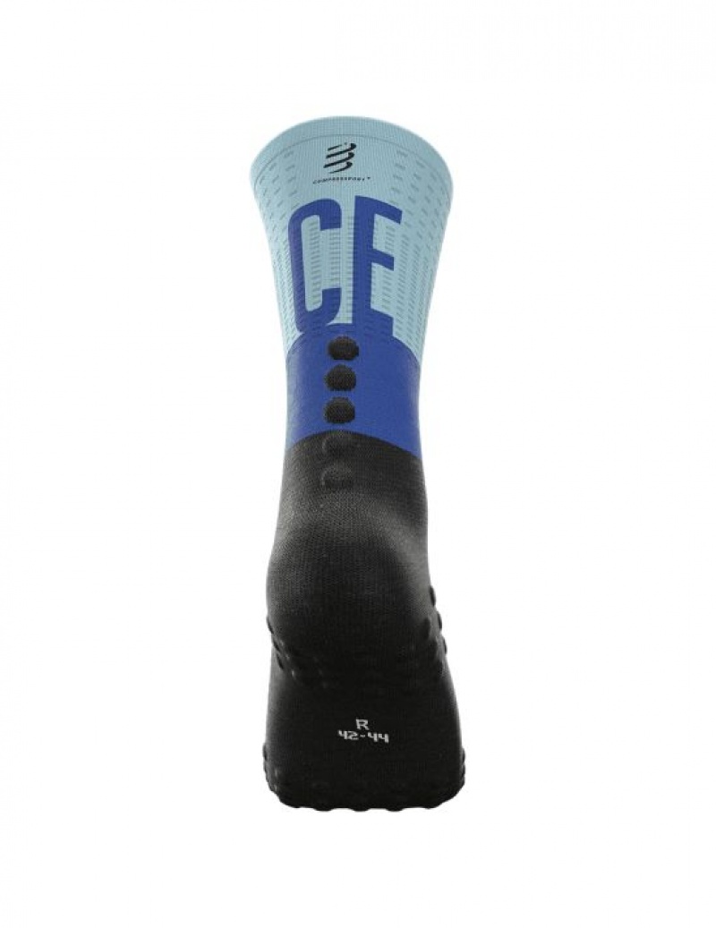 Férfi Compressport Mid Compression Socks Futózokni Színes | CHUPNFD-36