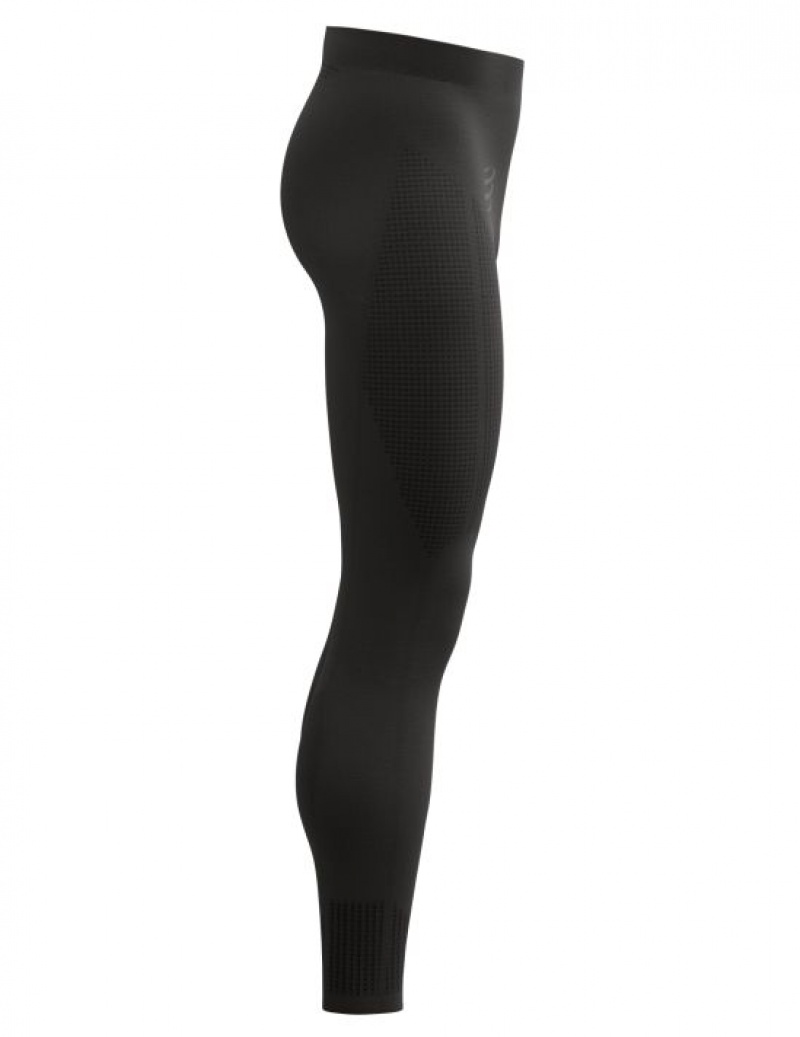 Férfi Compressport On/Off Tights M Leggings Fekete | ZDRLNYW-27