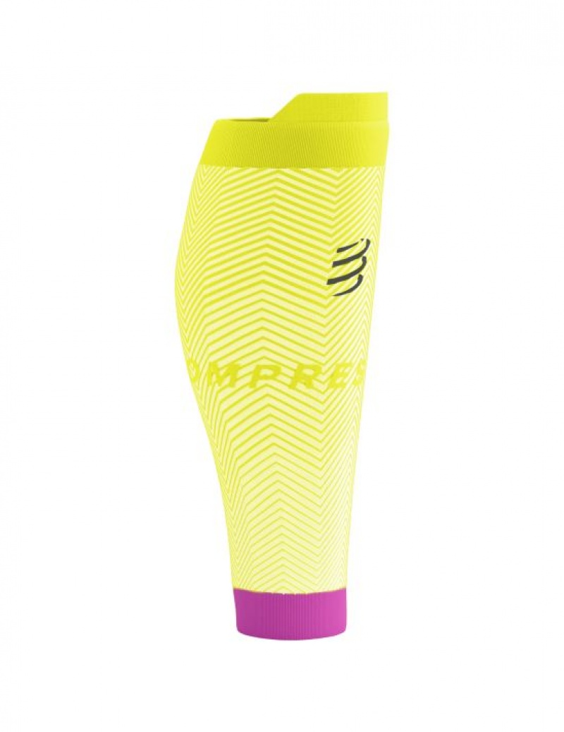 Férfi Compressport R2 Oxygen Kiegészítők Sárga | JQFAPRL-26