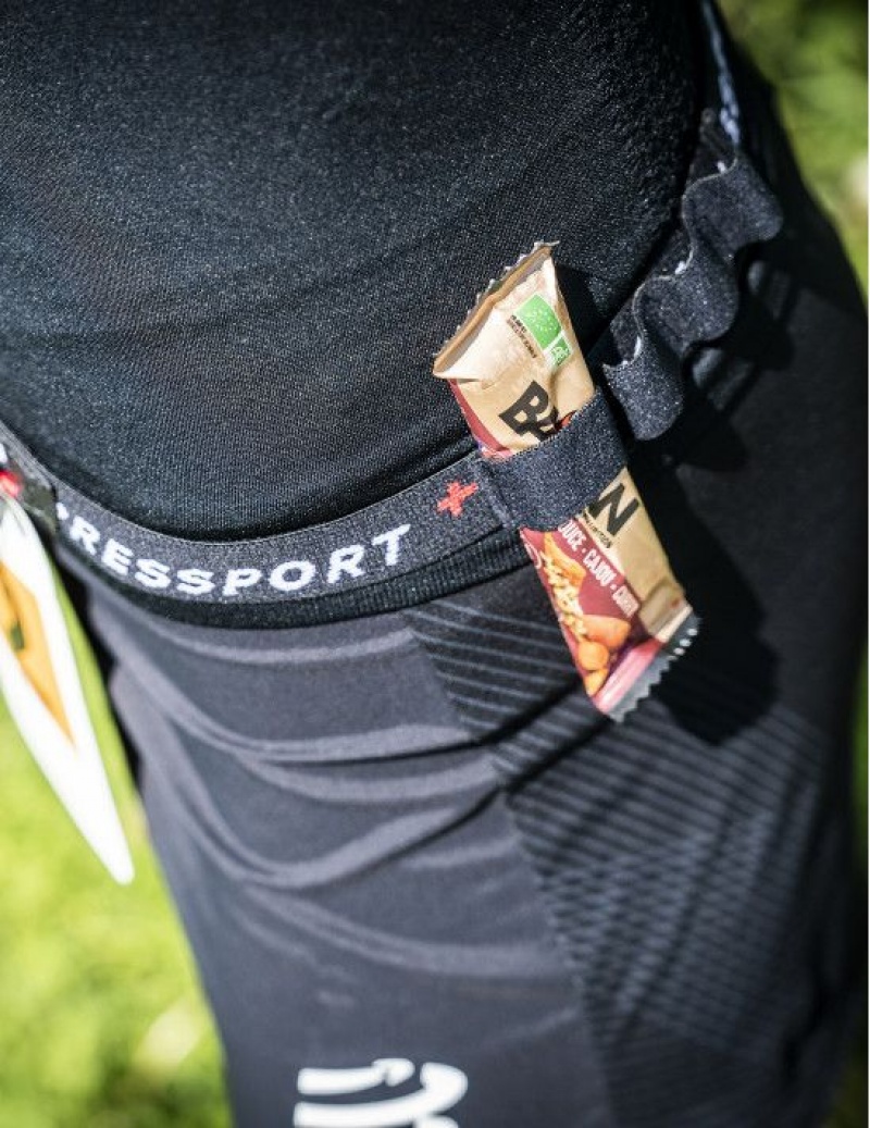 Férfi Compressport Race Belt Övtáska Fehér | YMKNQZI-93