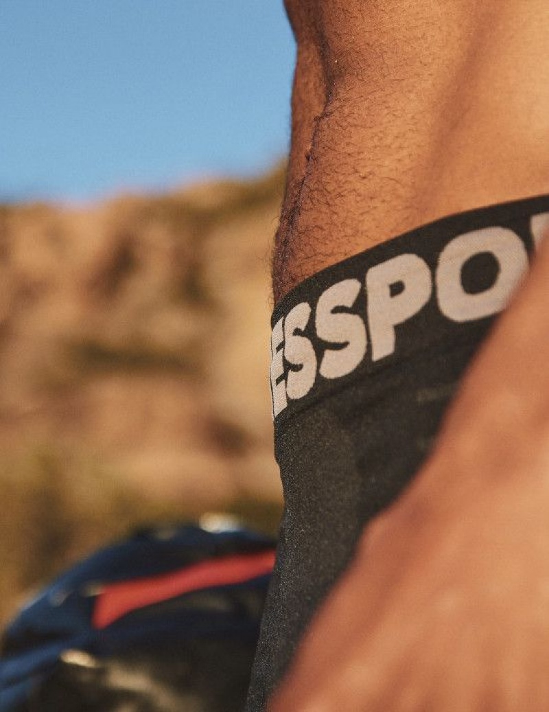 Férfi Compressport Seamless Boxer M Rövidnadrág Fekete Szürke | ONMVAGB-07