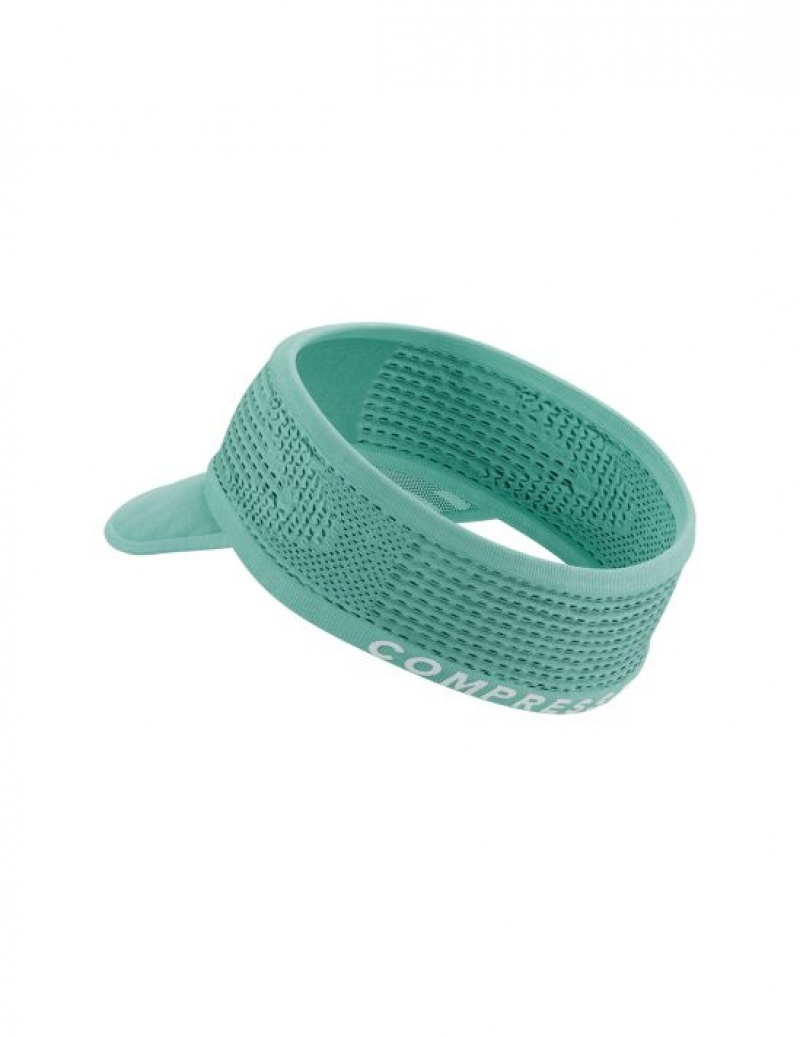 Férfi Compressport Spiderweb Headband On/Off Visors Kék | VTXMCHK-61