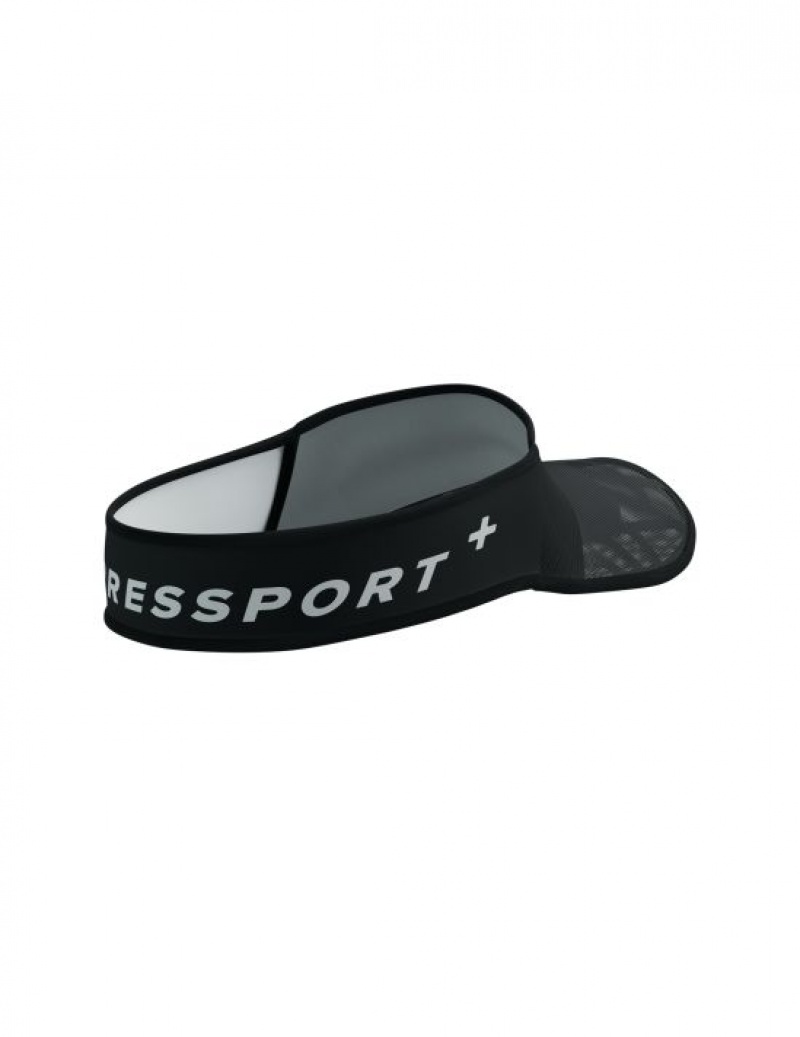 Férfi Compressport Spiderweb Ultralight Visor Sapkák Fekete | SIRKLZE-65