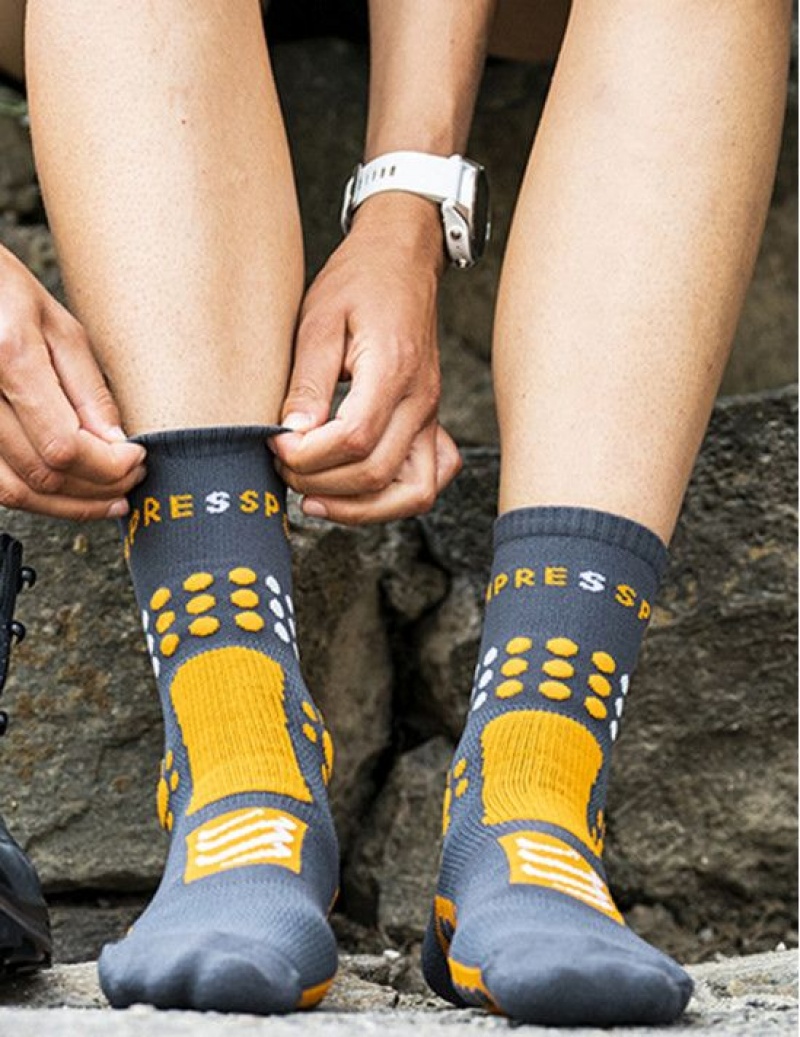 Férfi Compressport Trekking Socks Hiking Socks Színes | STGOLXJ-26