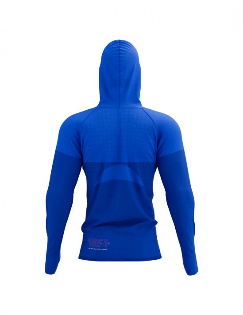 Férfi Compressport Ultra-Trail 180g Versenyautó Hoodie Kapucnis Pulóver Színes | WHYCKOA-79