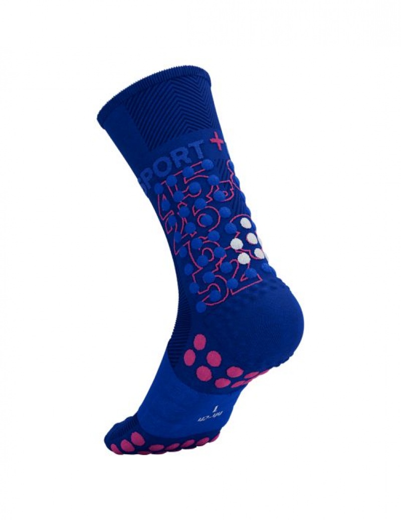 Férfi Compressport Ultra Trail Socks-UTMB 2023 Futózokni Színes | ZOSNTKA-47