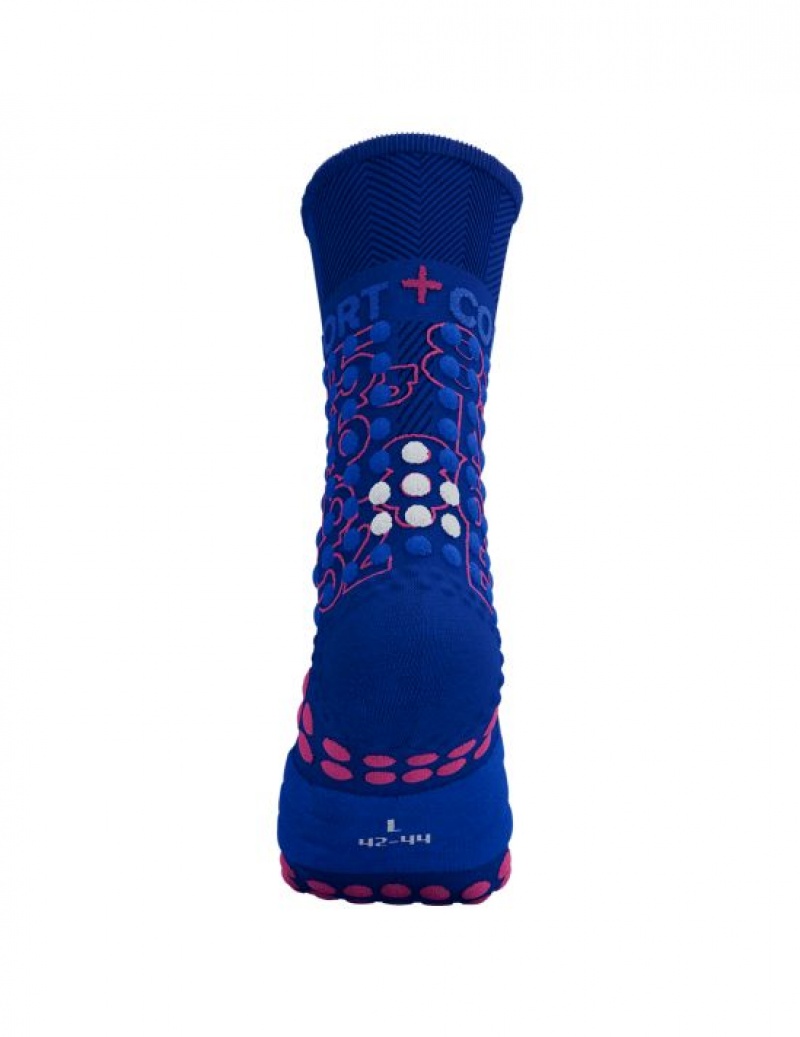 Férfi Compressport Ultra Trail Socks-UTMB 2023 Futózokni Színes | UIZTCOF-08