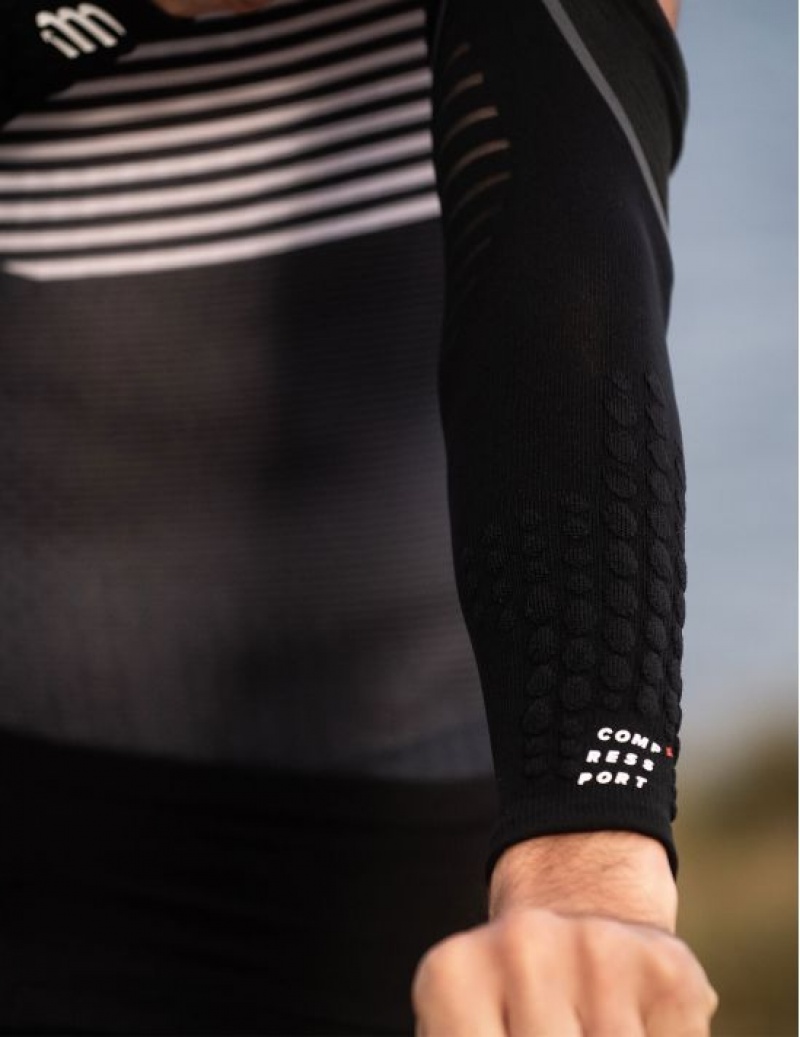 Női Compressport ArmForce Ultralight Compression Sleeves Fekete | RUCJKYF-86