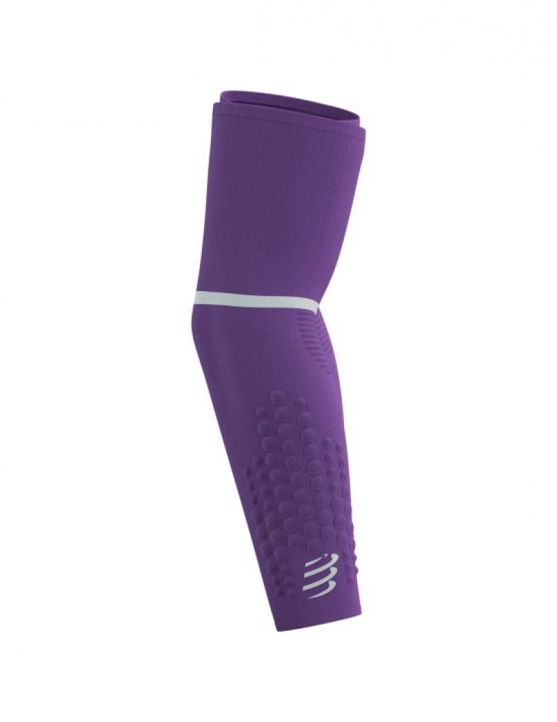 Női Compressport ArmForce Ultralight Compression Sleeves Lila | OMVKUSZ-60