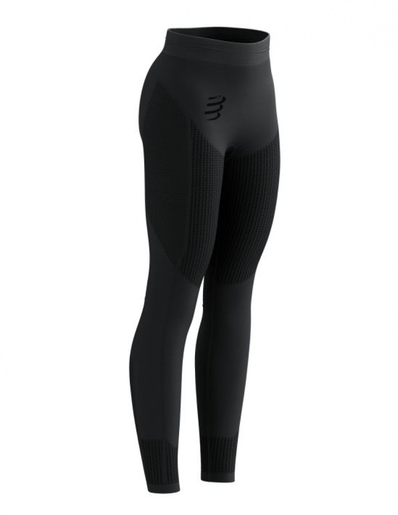 Női Compressport On/Off Tights W Leggings Fekete | SNGXRTL-54