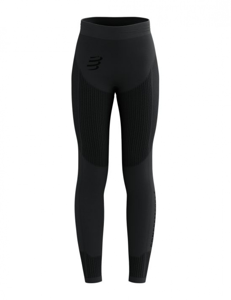 Női Compressport On/Off Tights W Leggings Fekete | SNGXRTL-54