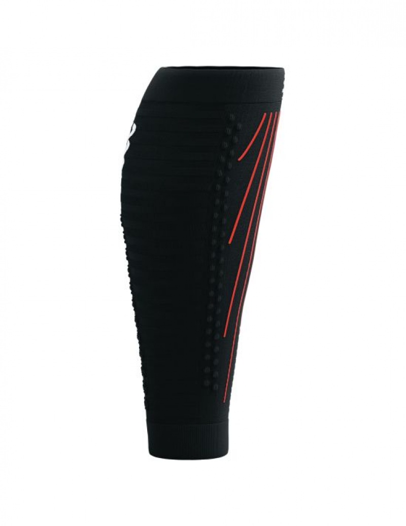 Női Compressport R2 AERO Compression Sleeves Fekete | DJGNOVH-08