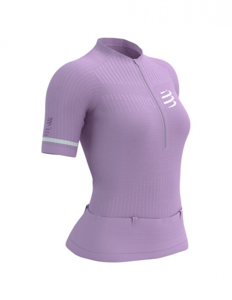 Női Compressport Trail Postural SS Top W Póló Színes | RFTSEIM-23