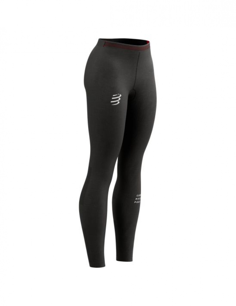 Női Compressport Under Control Full Tight W Leggings Fekete | XYETKCP-47