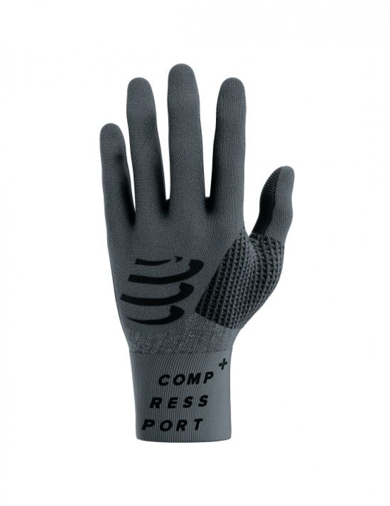 Unisex Compressport 3D Thermo Gloves Kiegészítők Fekete | KPTDAIO-60