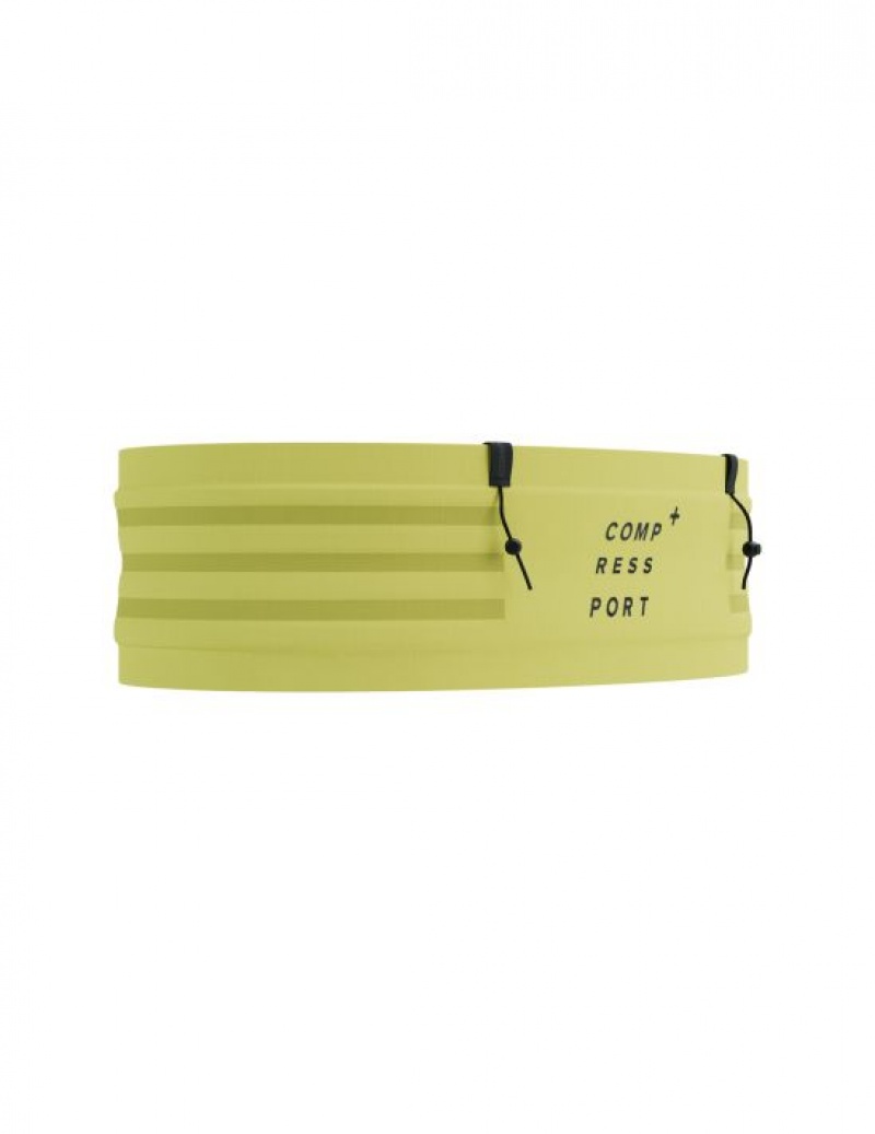 Unisex Compressport Free Belt Pro Kiegészítők Zöld | KOABEFP-94